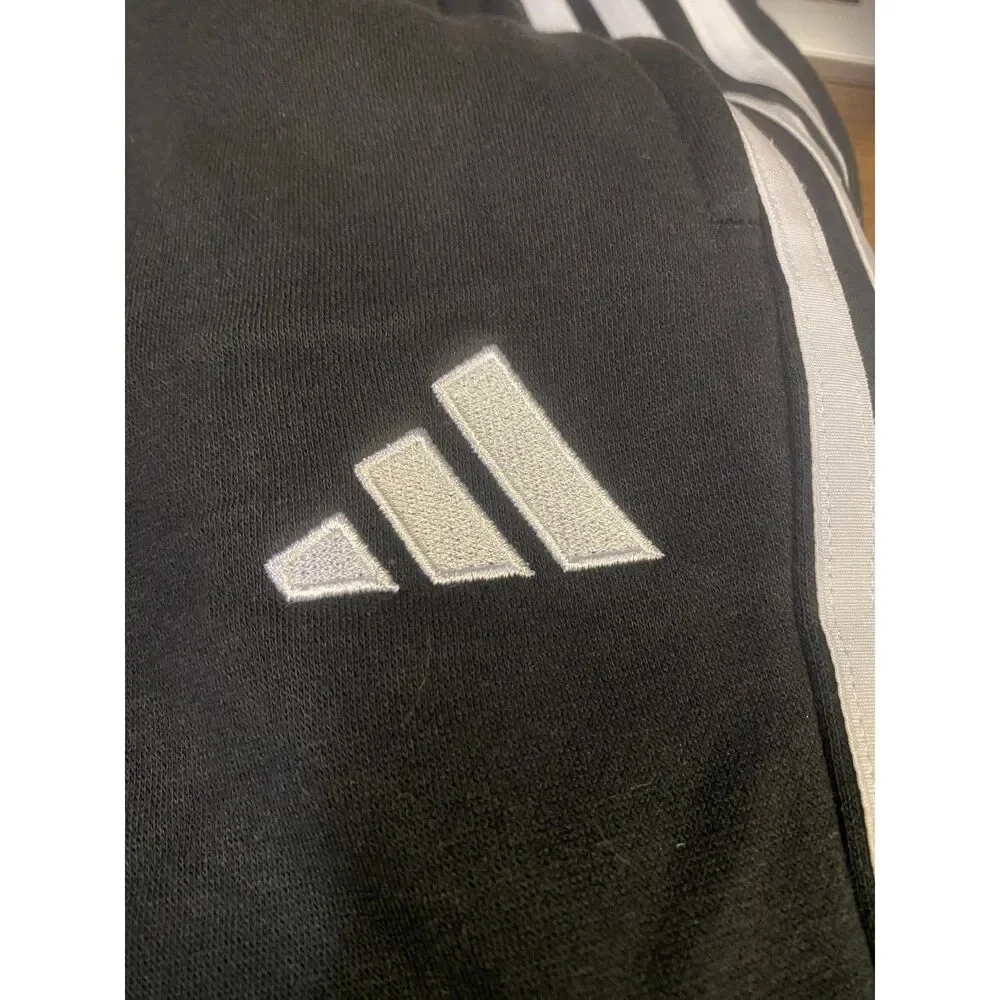 Adidas track pants sweatpants athleisure size M slim fit